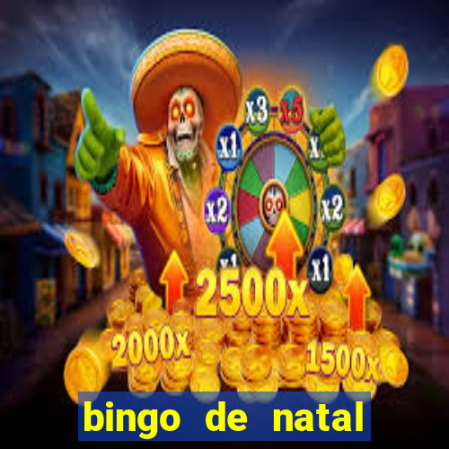 bingo de natal para imprimir gratis